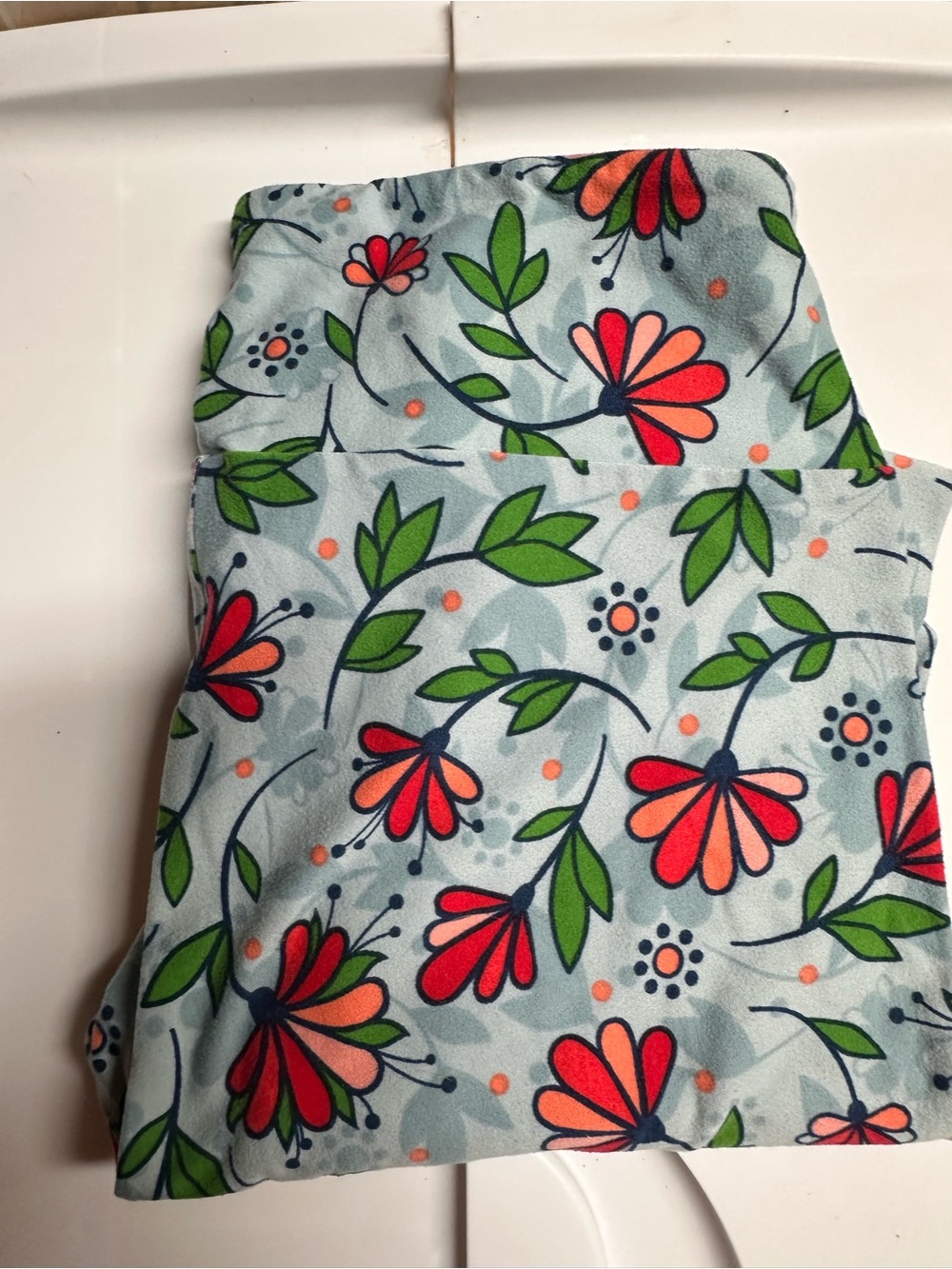 Lularoe Leggings in Light Blue